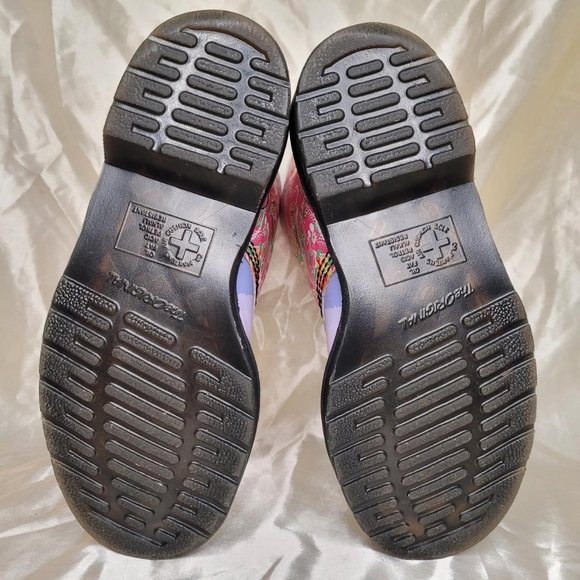 Dr. Martens 1460 Daze floral leather platform boots - Picture 6 of 8